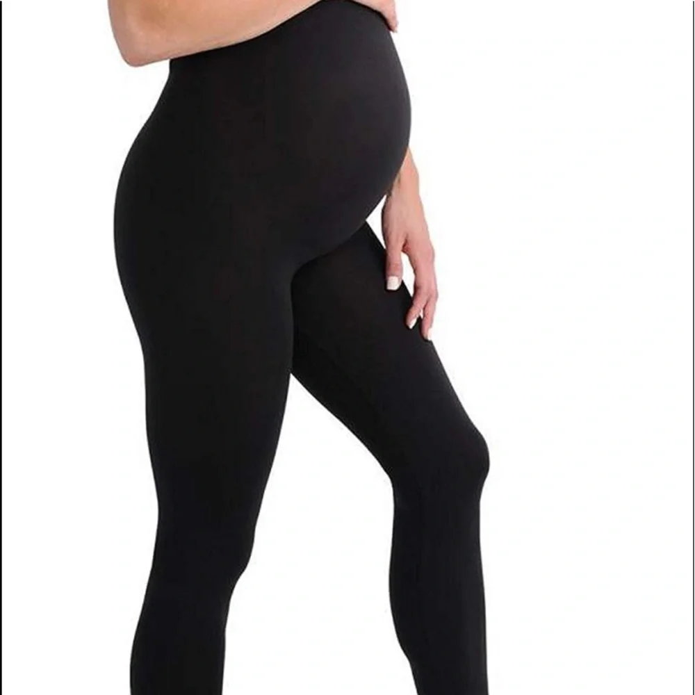 NWT Maternity Leggings Over The Belly Activewear - Picture 1 of 3